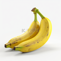简约香蕉图片_黄色热带水果香蕉