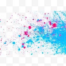 爆炸彩色粉末图片_喷溅飞溅粉末
