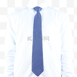 正装的男人图片_半身正装白衬衫摄影图领带