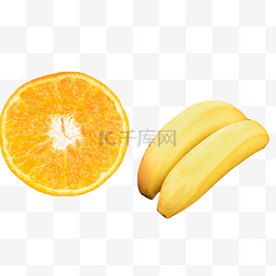 水果香蕉橙子