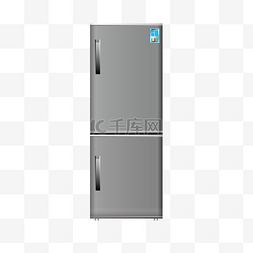 灰色家电冰柜