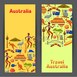 袋鼠编程图片_澳大利亚横幅设计澳大利亚的传统
