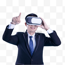 VR人像眼镜科技虚拟体验