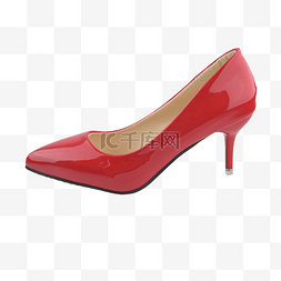 高跟鞋配饰鞋子红色