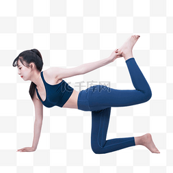 塑身线条图片_瑜伽运动健身女性