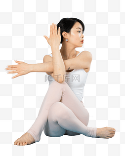 瑜伽体式图片_瑜伽美女室内瑜伽体式