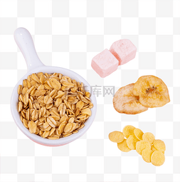 酸奶燕麦早餐小吃食物
