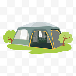 帐篷户外图片_户外野外搭帐篷