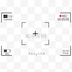 动态图动态图图片_白天取景相机录制边框屏幕动态