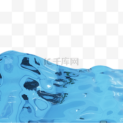 波光粼粼海水图片_3DC4D立体水面