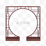 中国古风古典屏风中式家具