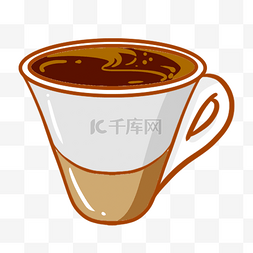 一杯美味的摩卡咖啡