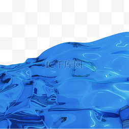 3DC4D立体水面水波纹