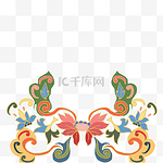 中式服饰纹花纹