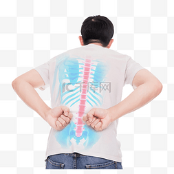 背痛图片_腰痛腰酸背痛疼痛男性难受