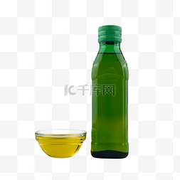 绿色营养食物橄榄油