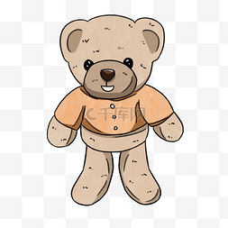 可爱泰迪熊儿童
