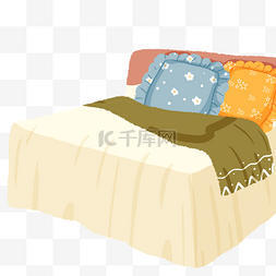 纯色沙发抱枕图片_家居床用品
