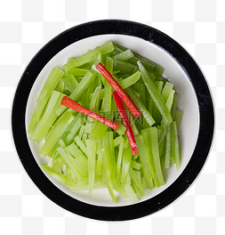 青豆笋丝图片_蔬菜美食莴笋莴苣新鲜莴笋丝