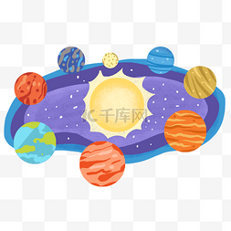 地球太阳图片_太阳星球水星火星