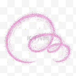 光斑图片_金粉色螺旋创意光效光晕