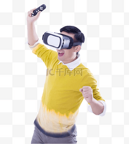vr男人图片_VR体验虚拟眼镜科技人物