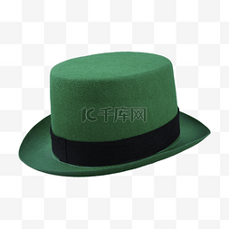 彩旗圣帕特里克图片_圣帕特里克头饰绿色帽子
