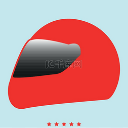 骑摩托车赛车图片_赛车头盔图标.. 赛车头盔图标。