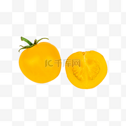 西红柿黄色图片_黄色小番茄西红柿