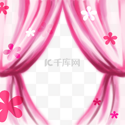 粉红可爱图片_可爱的卡通粉红色屏幕