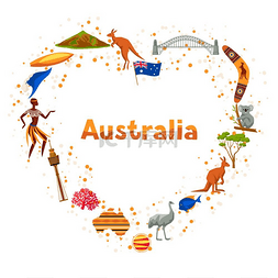 文化和自然图片_澳大利亚背景设计澳大利亚的传统