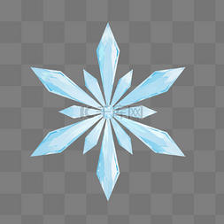 3d立体几何雪花
