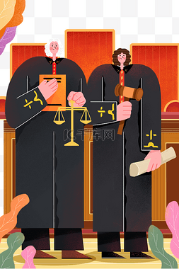 法律公平图片_世界法律日律师法官