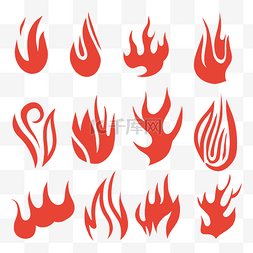 织物纹样图片_中国风传统古典火纹火焰火中式花