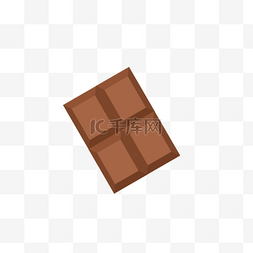 棕色老板椅图片_卡通巧克力棕色
