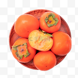软黄图片_成熟果实柿子