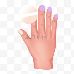 护理手部图片_美甲彩妆手部护理造型