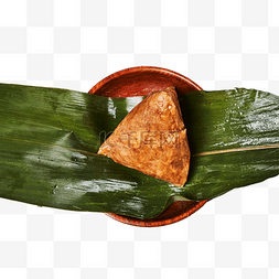 粽叶糯米图片_传统美食端午端午节包粽子吃粽子