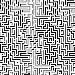 白塔迷宫图片_抽象迷宫线条底纹