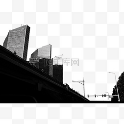 高架桥素材图片_北京城市高架桥高楼建筑
