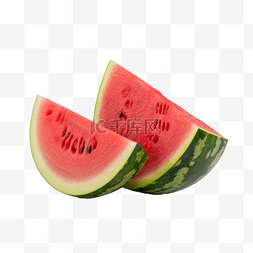 红色西瓜水果图片_水果西瓜夏天夏季