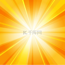 辐射松木图片_闪亮的太阳散热器背景。