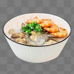 蛤蜊海鲜汤美食