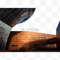 建筑上海世博会博物馆参观游玩