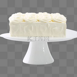白色甜品精致蛋糕糕点蛋糕