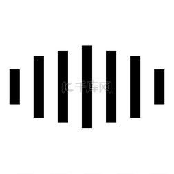 黑色丝绸布图片_数字信号黑色图标。