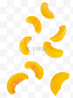 黄桃蛋挞图片_飞溅黄桃