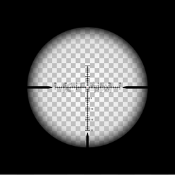 十字线图片_狙击手瞄准镜、枪支或步枪目标的