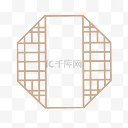 木制中国风边框图片_中国风格传统节日木制边框