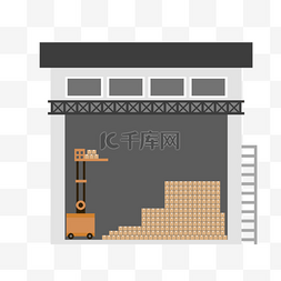 工作中仓库剪贴画